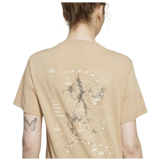 Adidas Γυναικεία κοντομάνικη μπλούζα City Tech Summer Graphic Tee